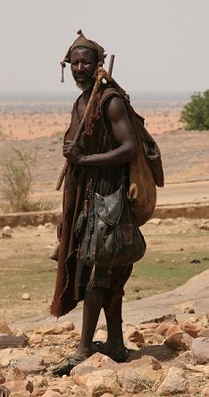 Un dogon au Mali (photo de Ferdinand Reus, juin 2008)