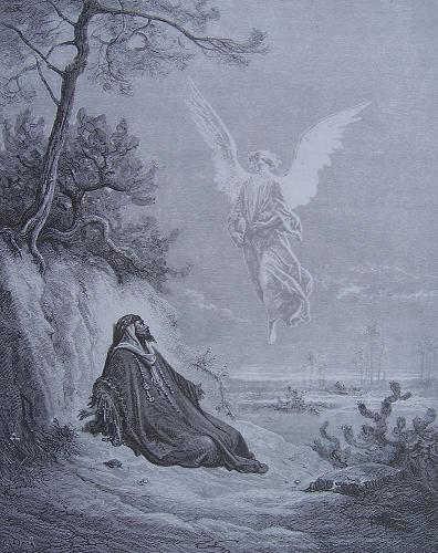 Gustave Doré, L'Ange montre Jérusalem à Saint Jean
