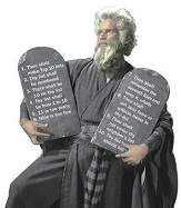 Moïse et les dix commandemants