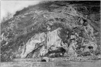La grotte de Lourdes en 1858