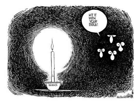 Science as a Candle in the Dark (comic)